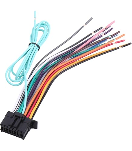 Amazon.com: 16 Pin Clarion Auto Stereo Wiring Harness Plug